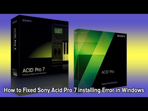 sony acid pro 7 plugins free download